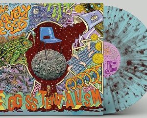 Eggsistentialism (Transparent blue vinyl with coffee splatter effect)