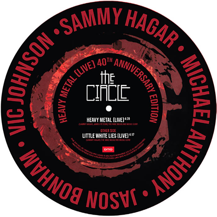 Heavy Metal b/w Little White Lies (live)